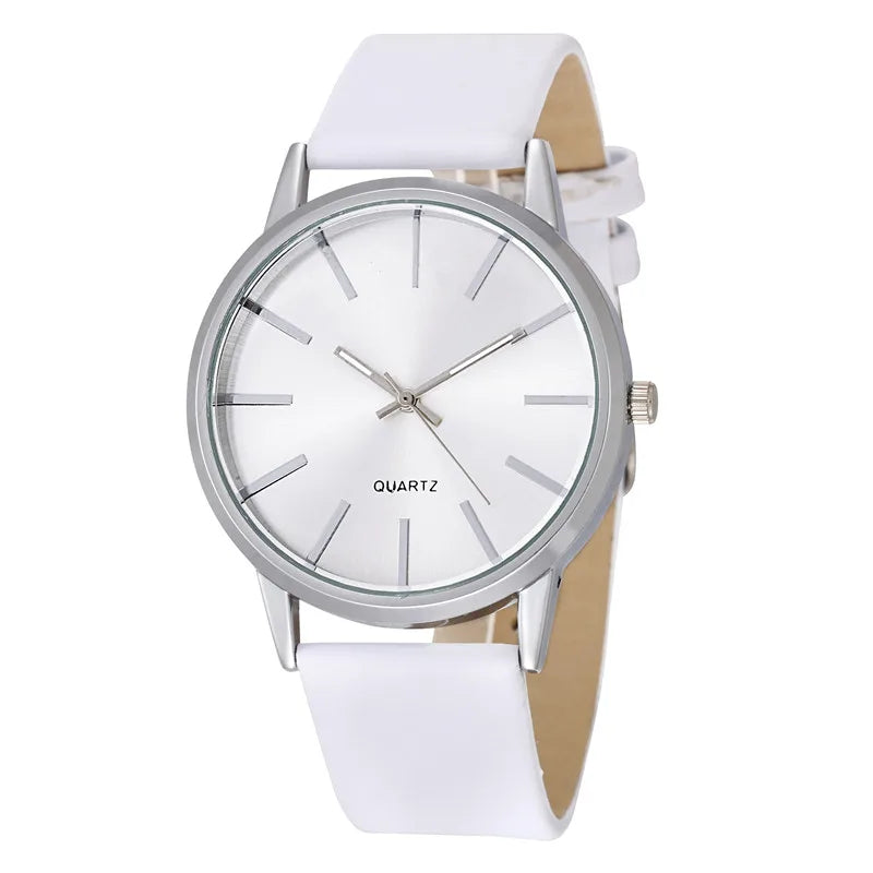 Men's Leather Wristwatch