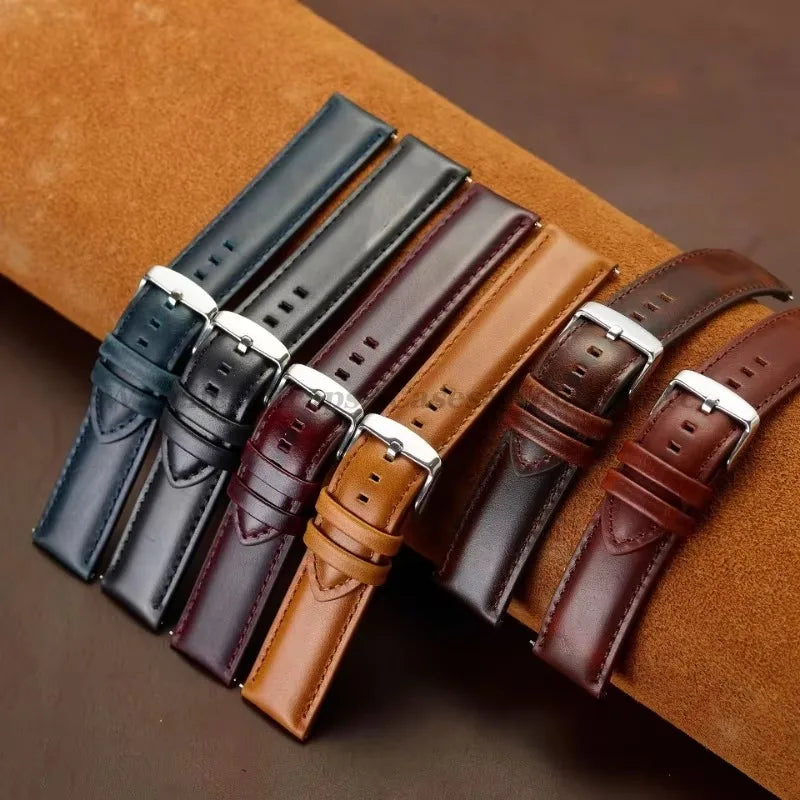 Premium Vintage Cowhide Watch Strap