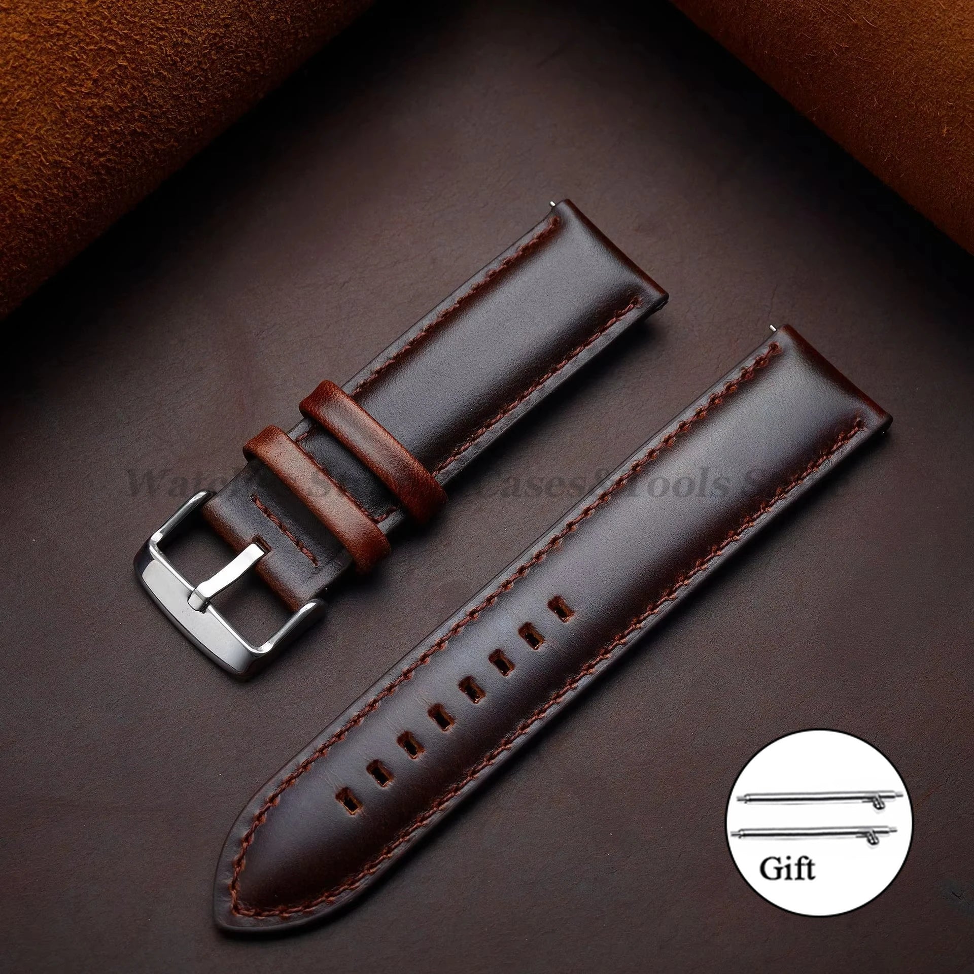 Premium Vintage Cowhide Watch Strap
