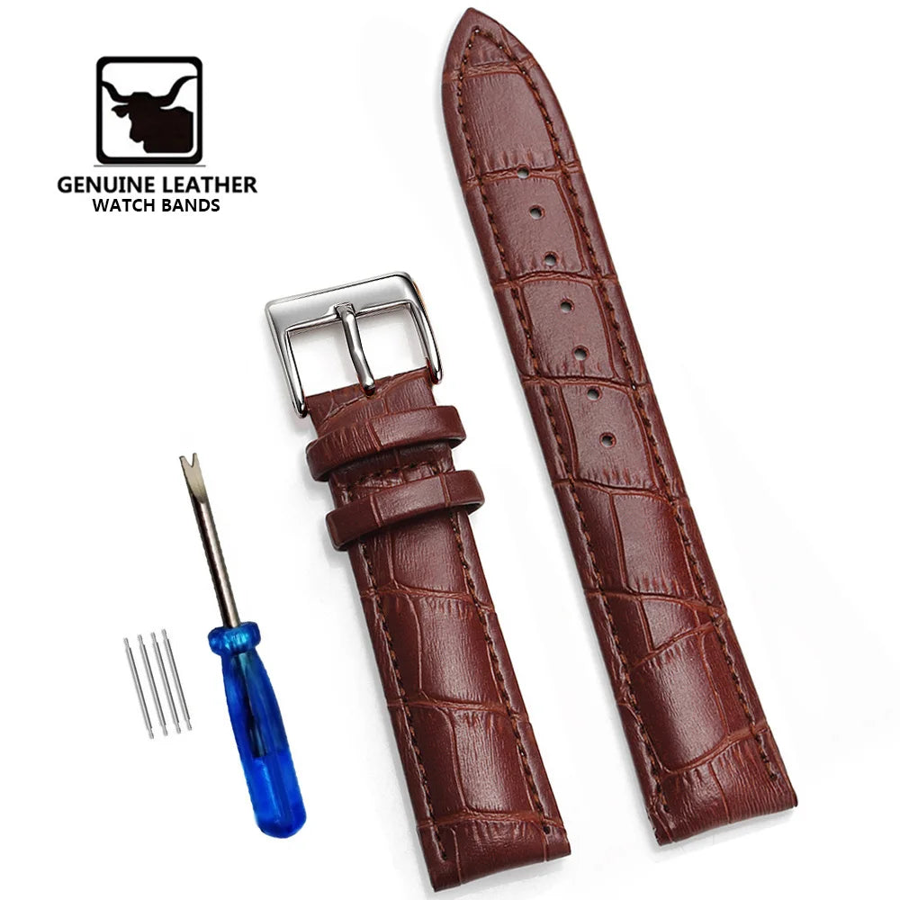 Premium Genuine Leather Watch Strap
