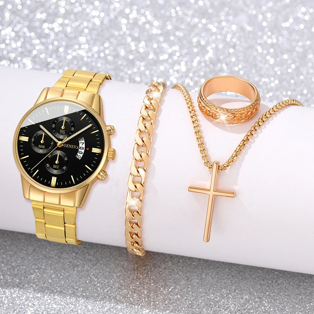 Men's Business Calendar Watch