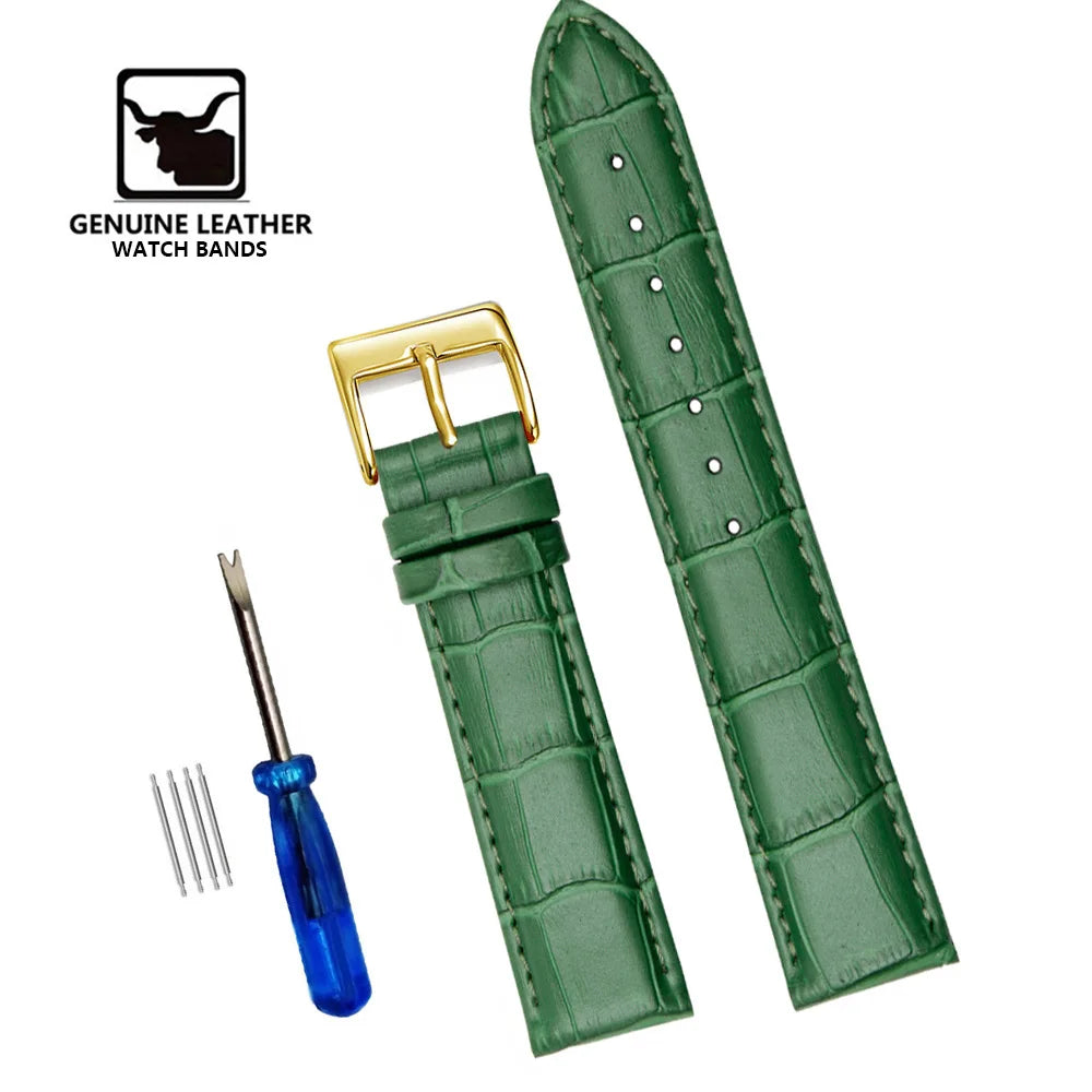 Premium Genuine Leather Watch Strap