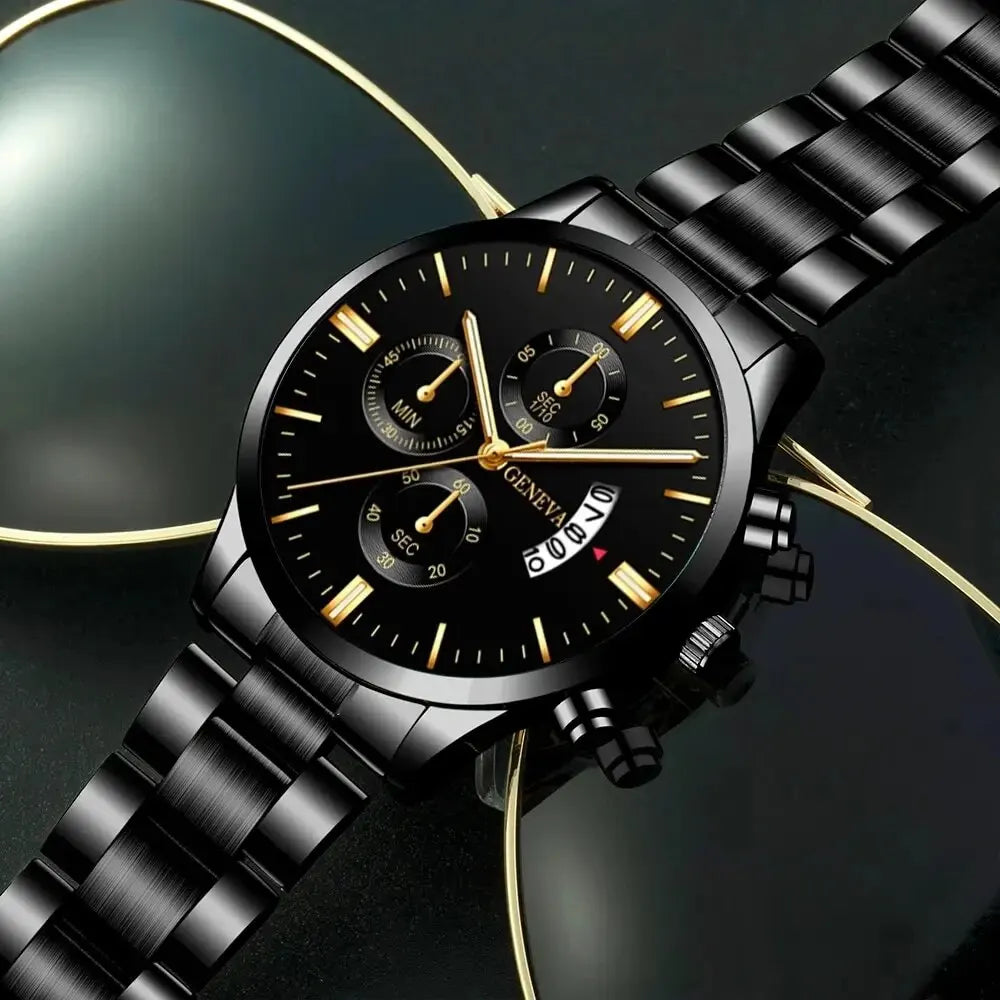 Men's Business Calendar Watch