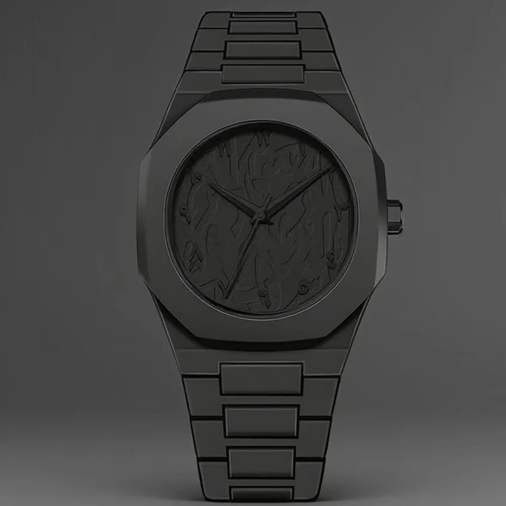 Men's Arabic Dial Quartz Watch