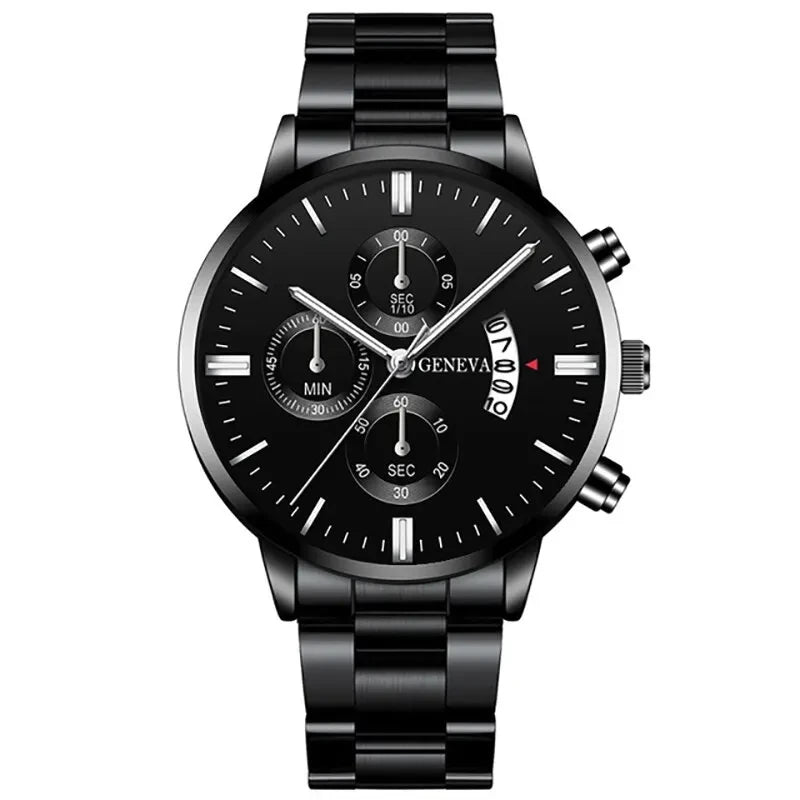 Men's Stainless Steel Quartz Watch