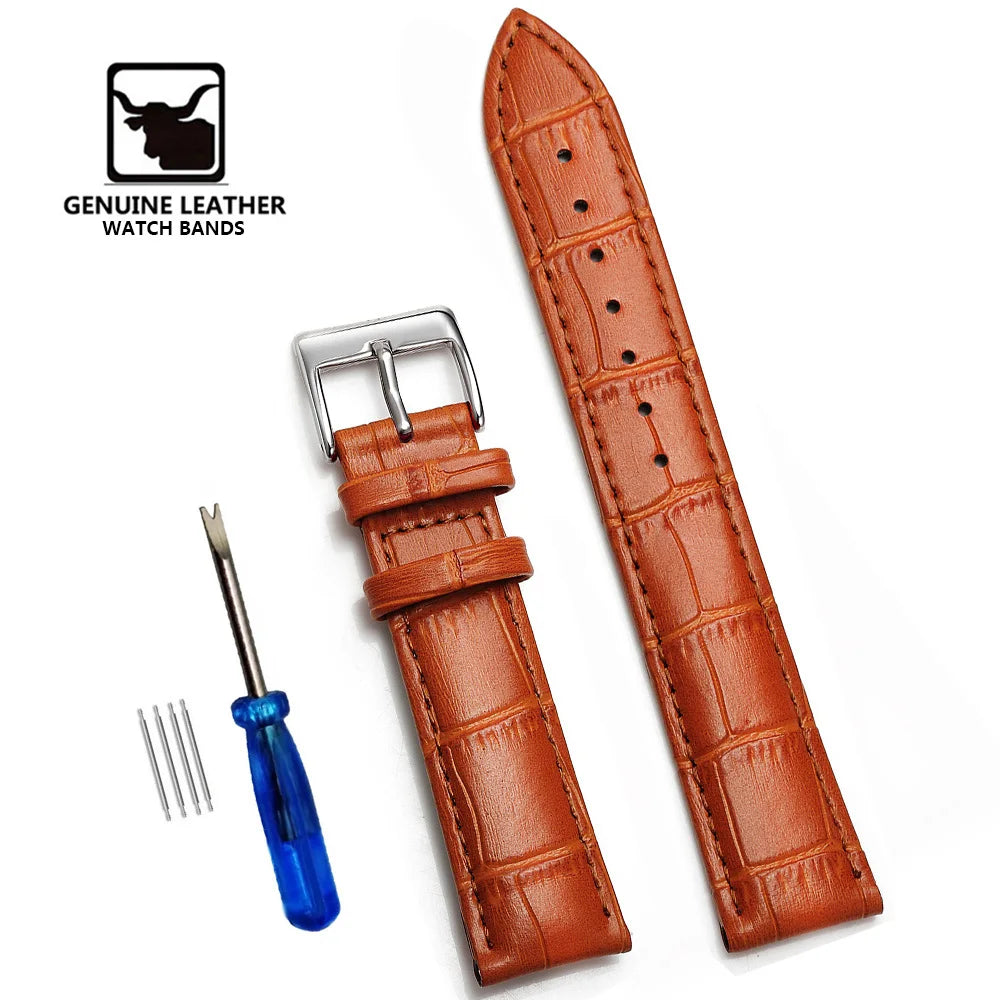 Premium Genuine Leather Watch Strap