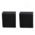 Lnofxas Black Single Watch Gift Box with Pillow PU Leather Wristwatch Display Case Organizer for Men