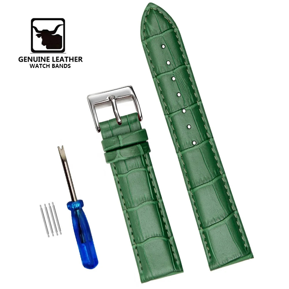 Premium Genuine Leather Watch Strap