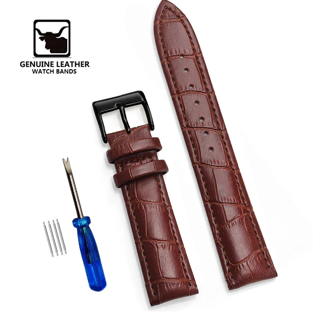 Premium Genuine Leather Watch Strap