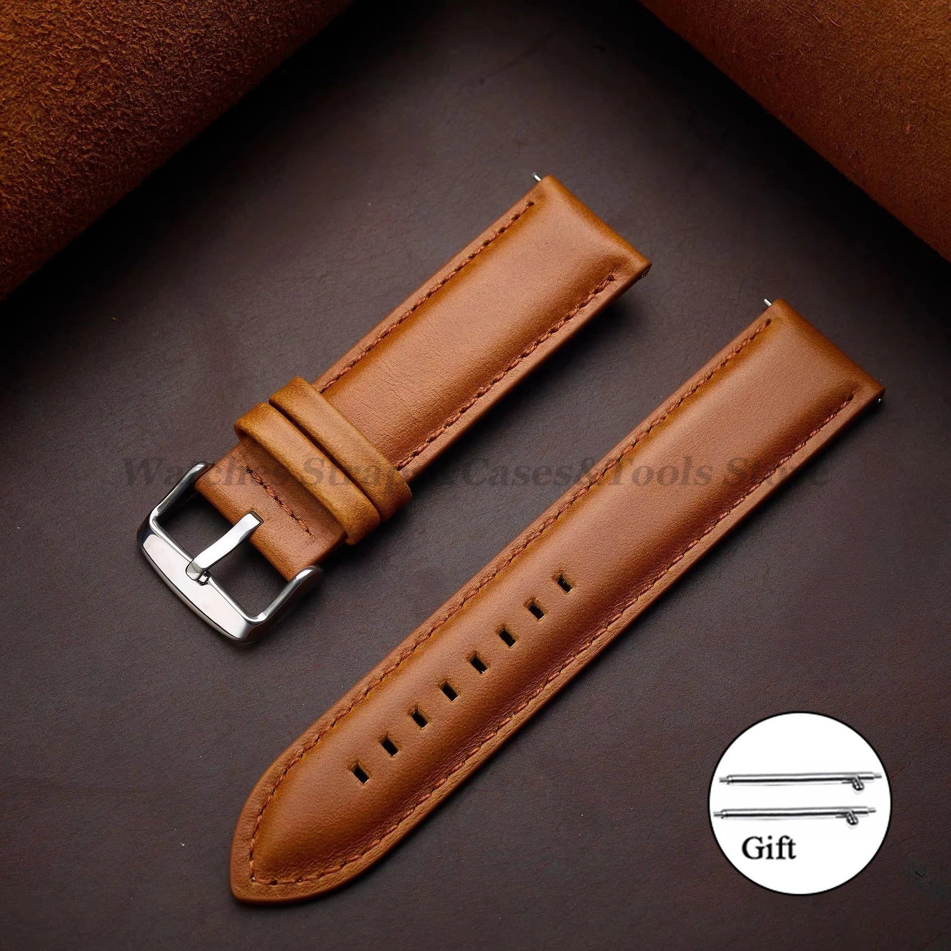 Premium Vintage Cowhide Watch Strap