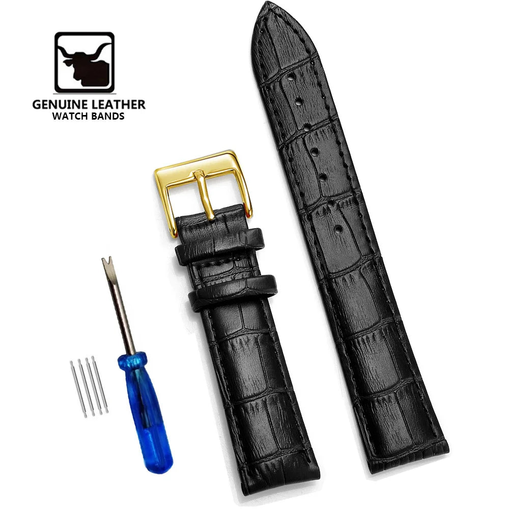 Premium Genuine Leather Watch Strap