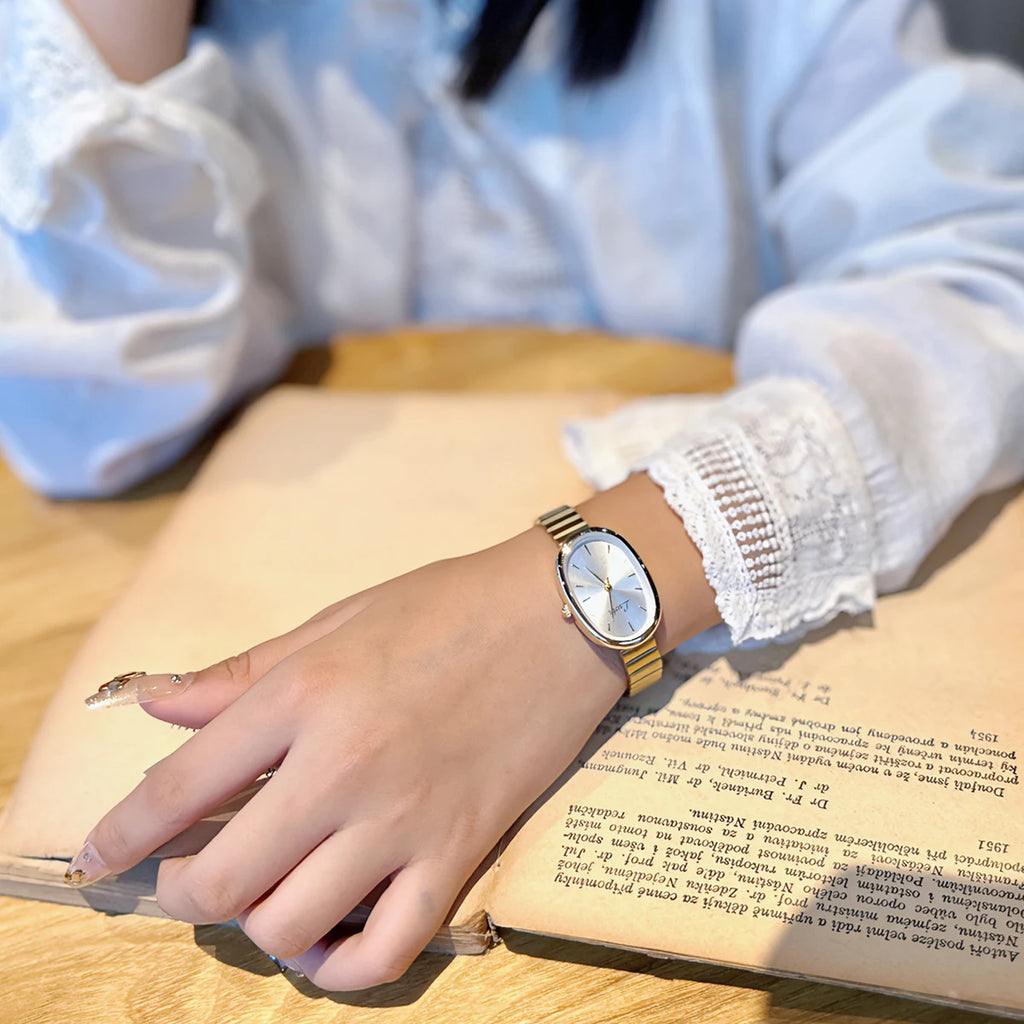 Women's Gold Bracelet Quartz Watch
