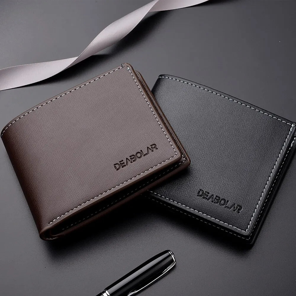 Premium Men's Slim Leather Wallet