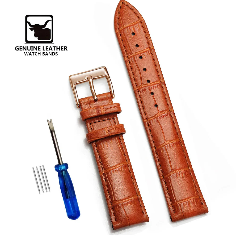Premium Genuine Leather Watch Strap