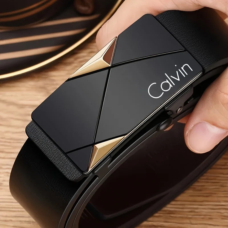 Premium Men's Dress Leather Belt