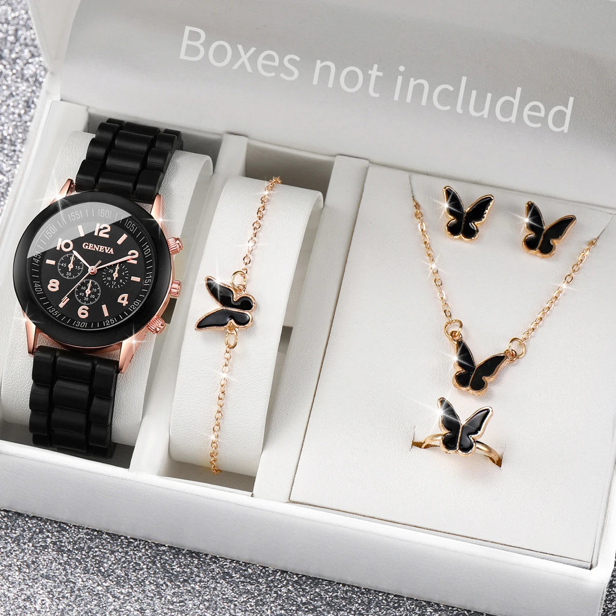 Women's Jewelry & Watch Gift Set