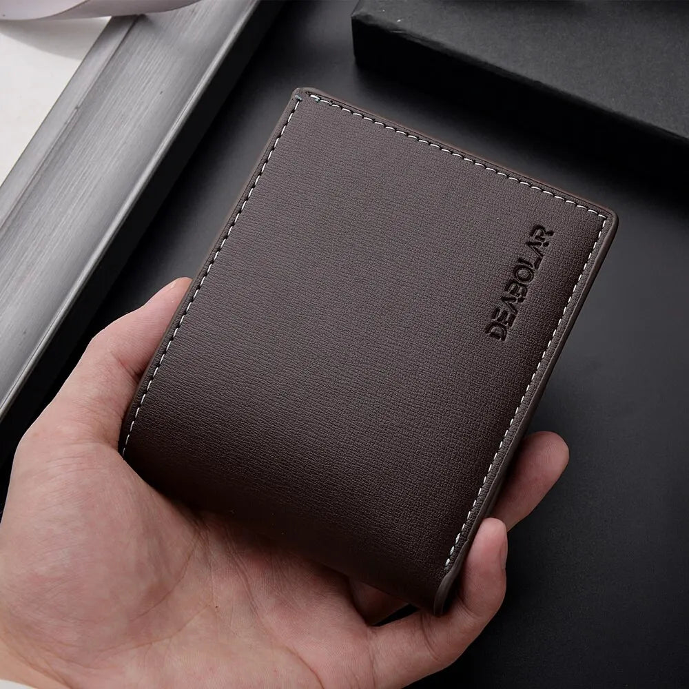Premium Men's Slim Leather Wallet