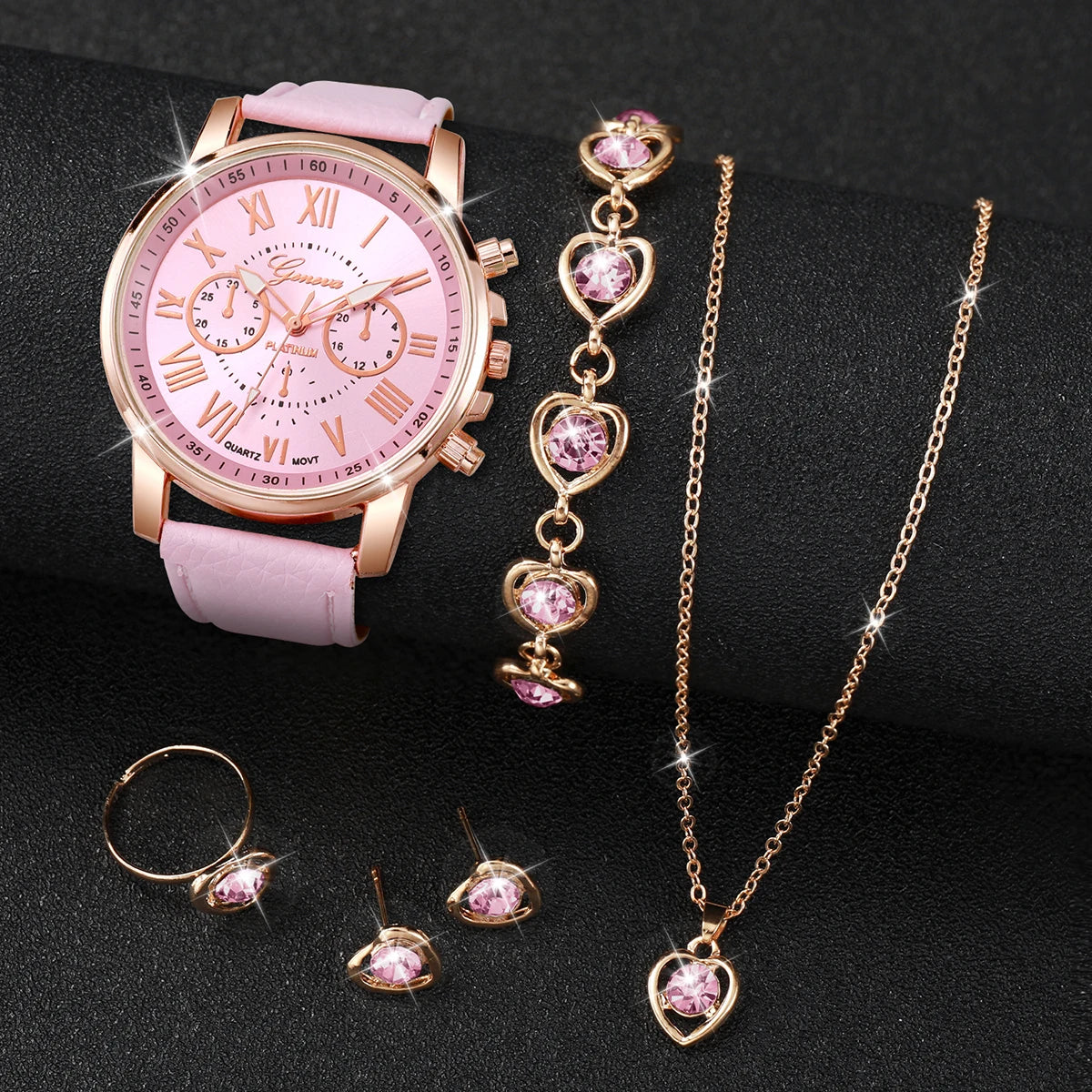 Men's Watch & Jewelry Set