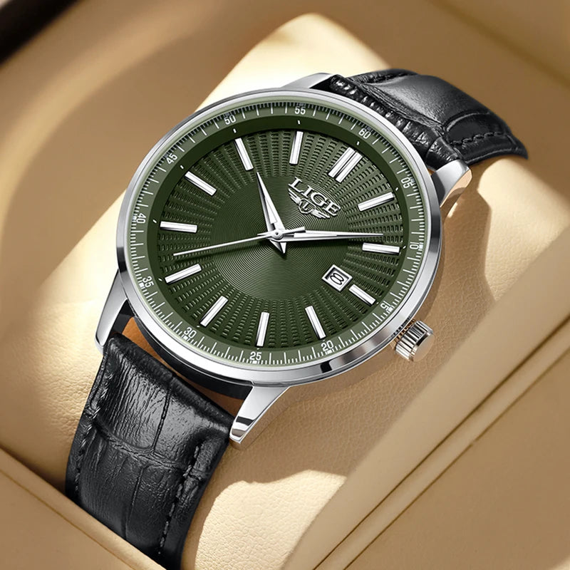 LIGE Men's Waterproof Chronograph Watch
