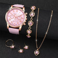 Women's Rhinestone Quartz Watch Set