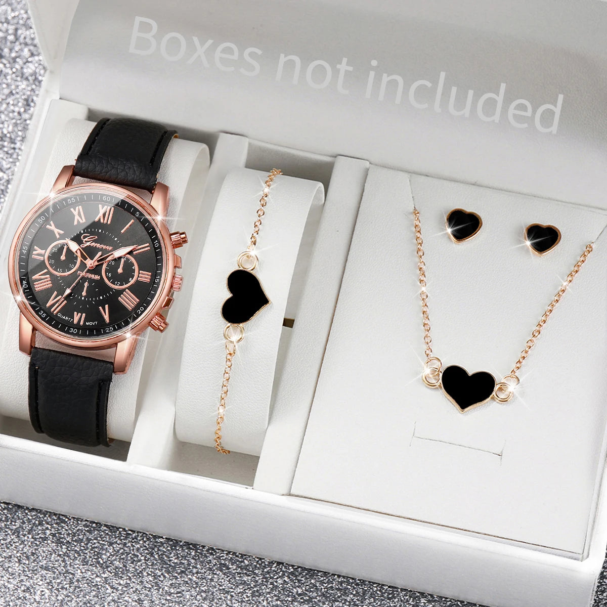 Men's Watch & Jewelry Set