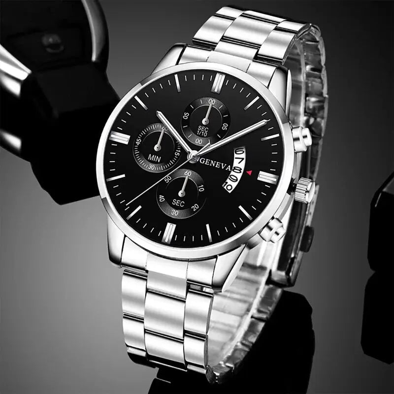 Men's Calendar Quartz Bracelet Watch