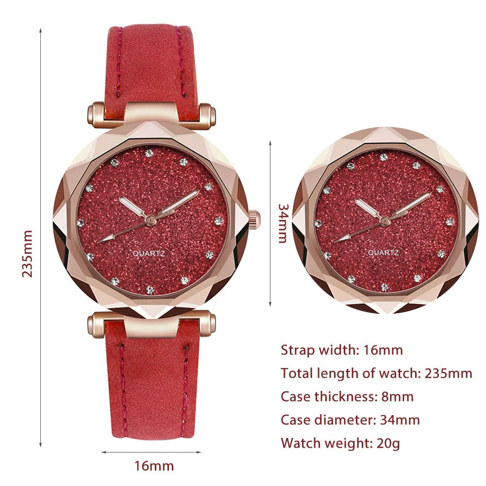Men's PU Leather Business Watch