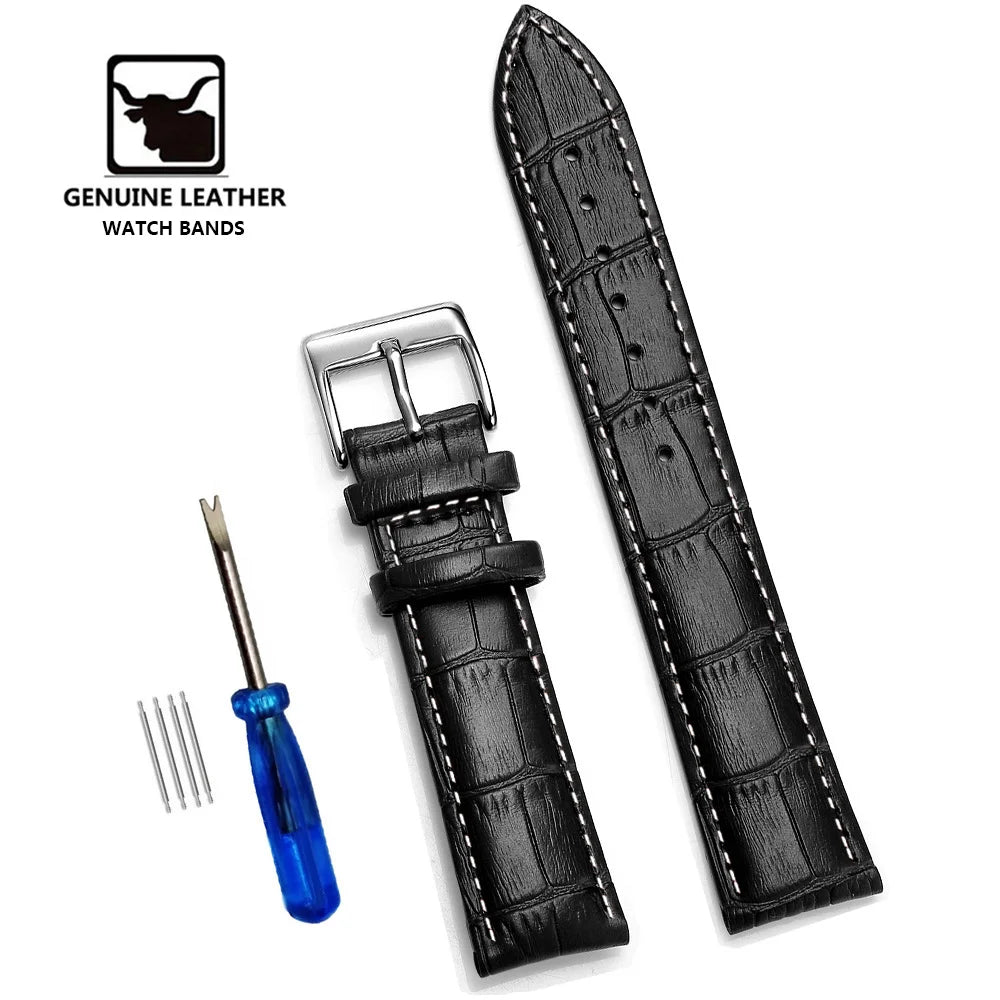 Premium Genuine Leather Watch Strap