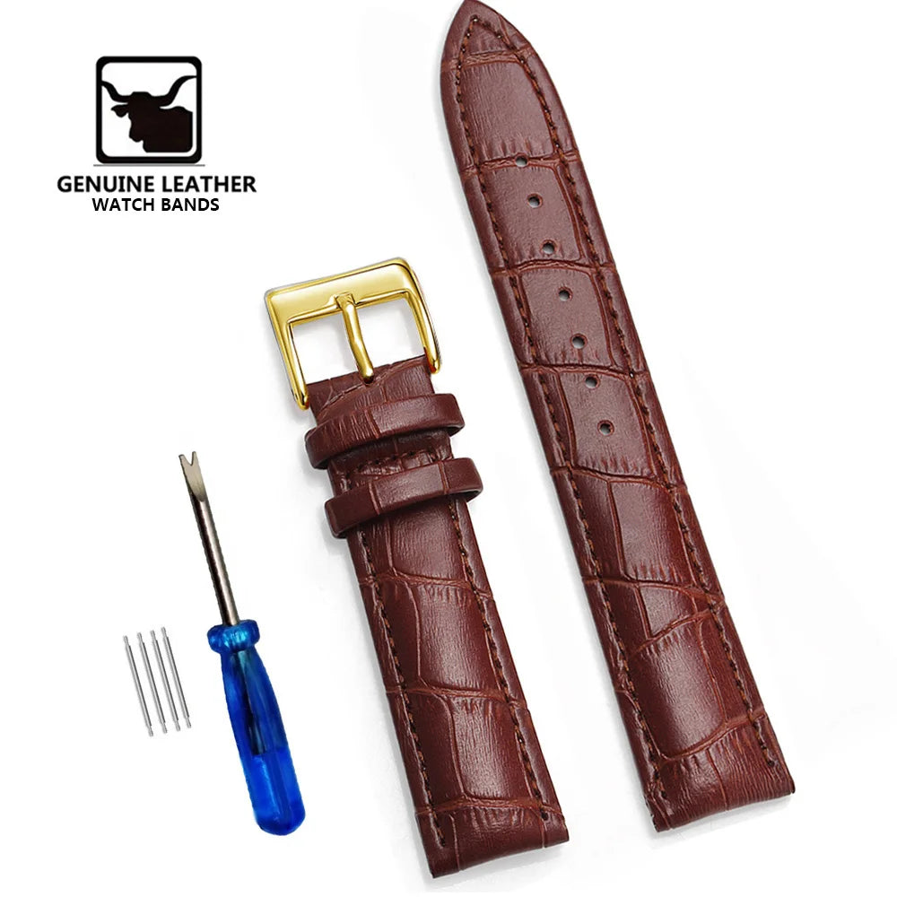 Premium Genuine Leather Watch Strap