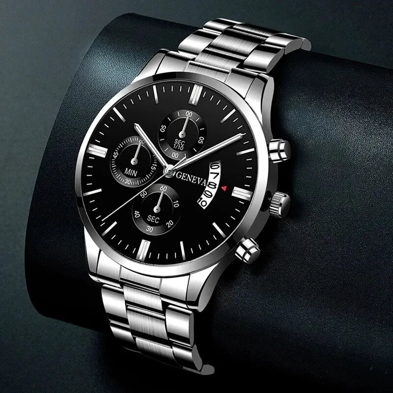 Men's Calendar Quartz Bracelet Watch