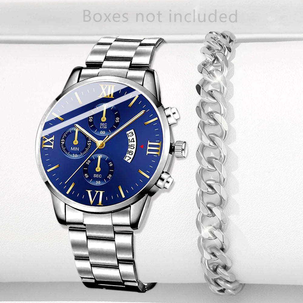 Men's Business Calendar Watch