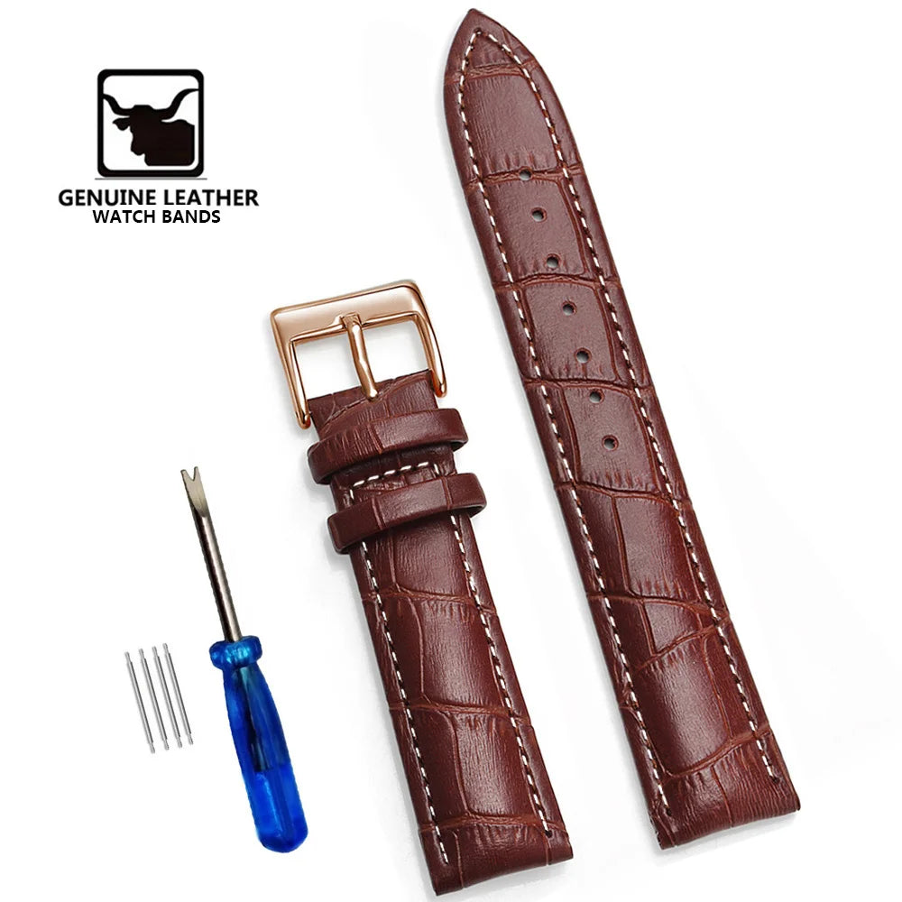 Premium Genuine Leather Watch Strap