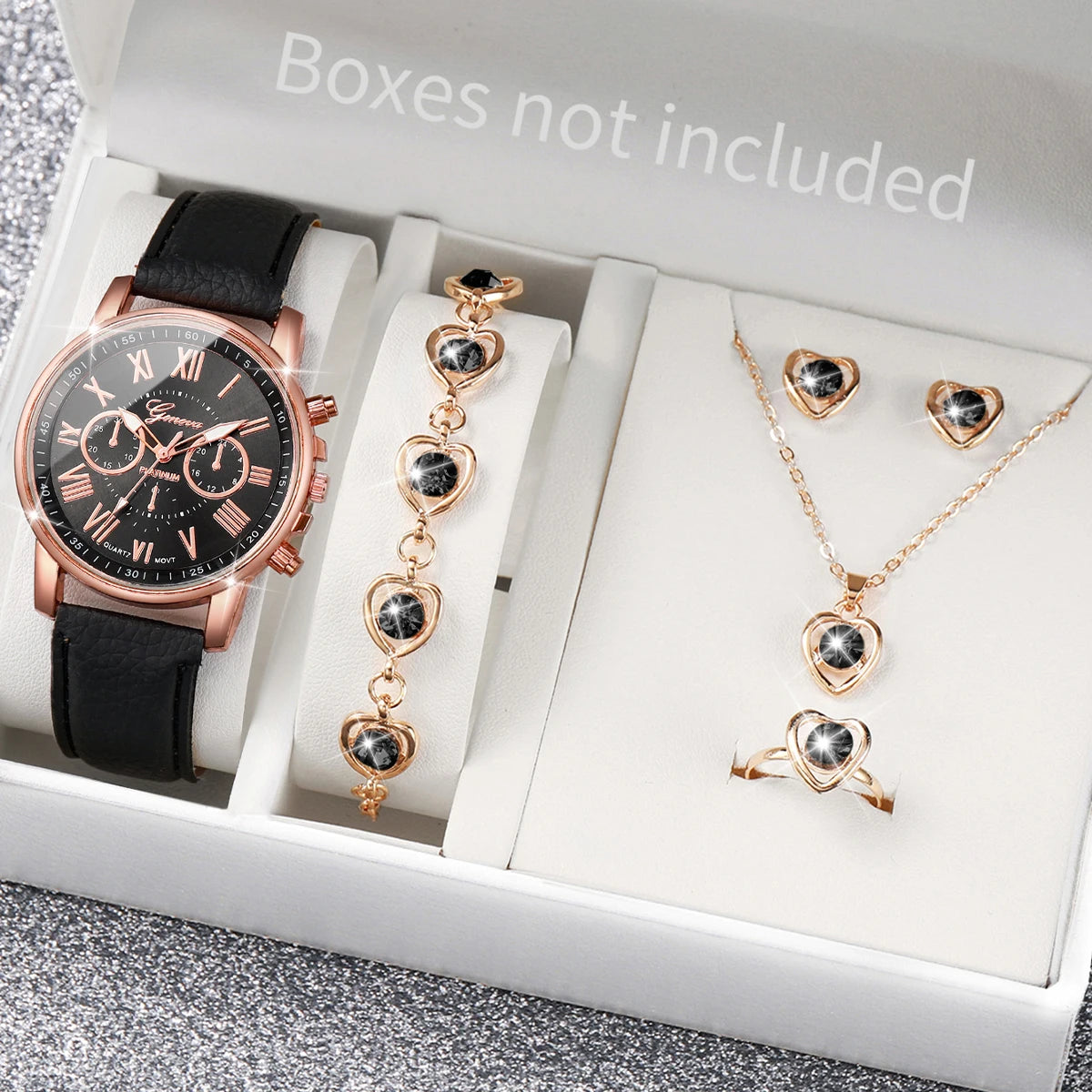 Men's Watch & Jewelry Set
