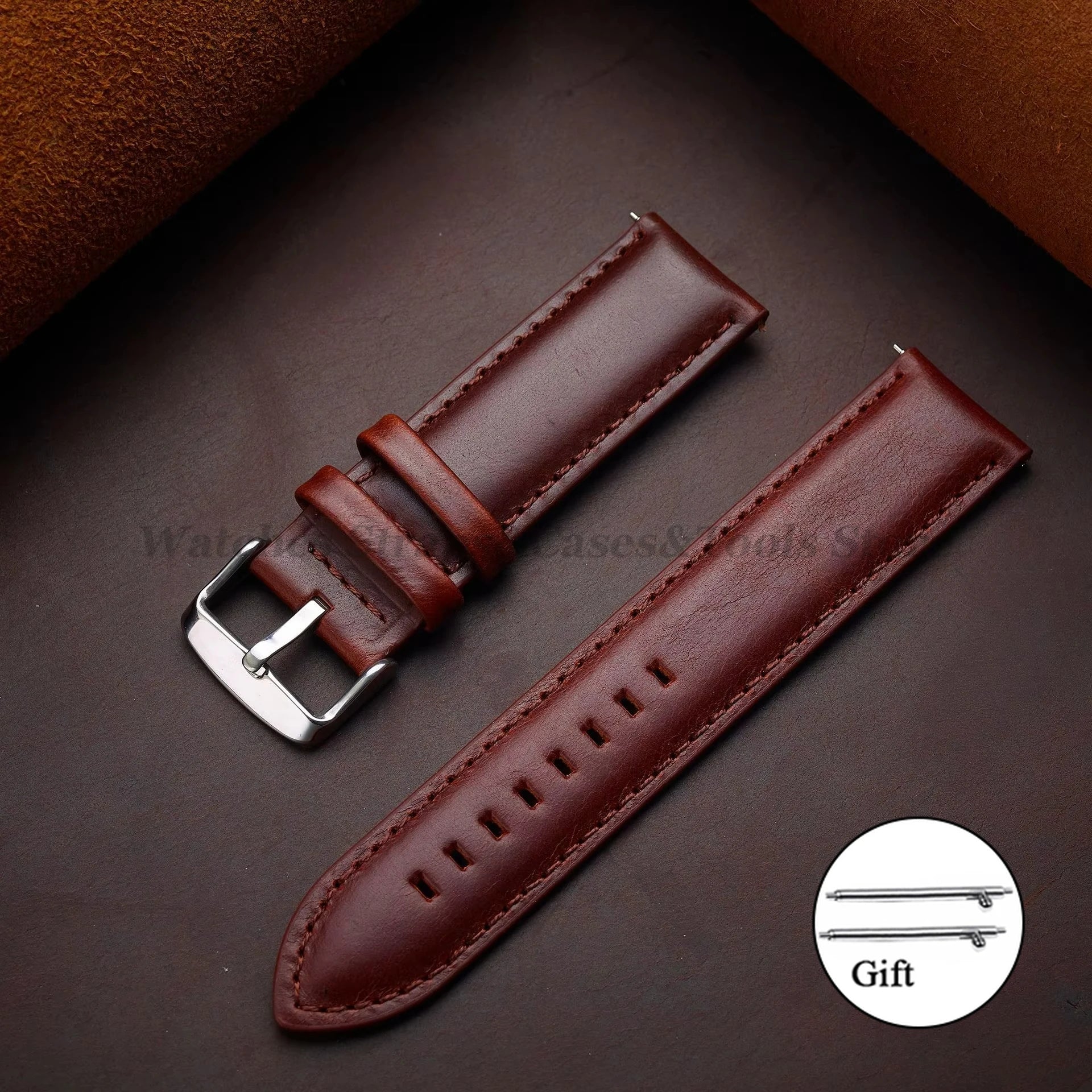 Premium Vintage Cowhide Watch Strap