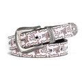 Premium Women's Gold Buckle Leather Belt