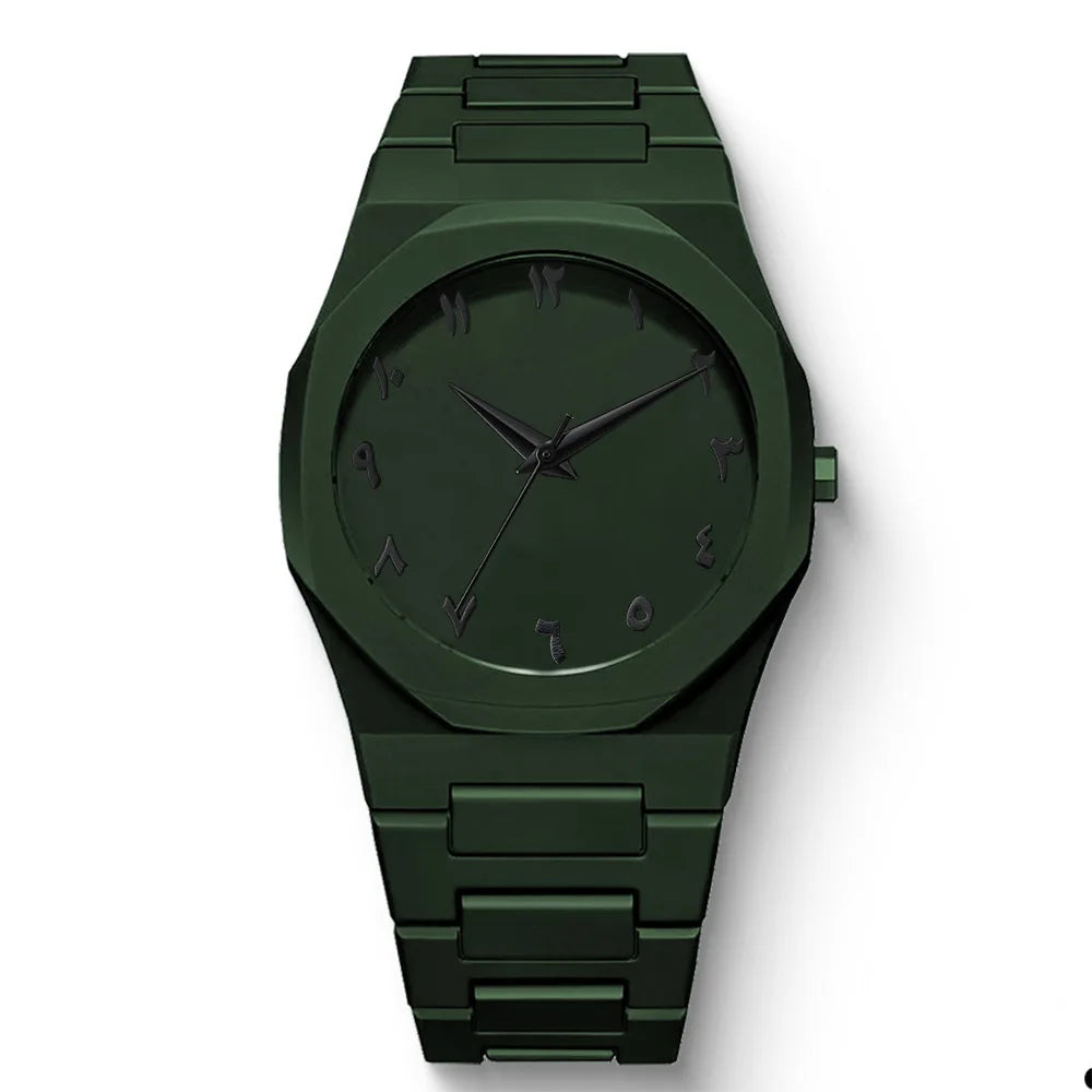 Men's Arabic Dial Quartz Watch
