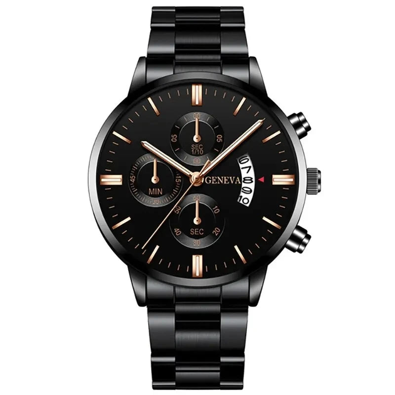 Men's Business Calendar Watch