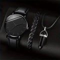 Men's Watch, Necklace & Bracelet Set
